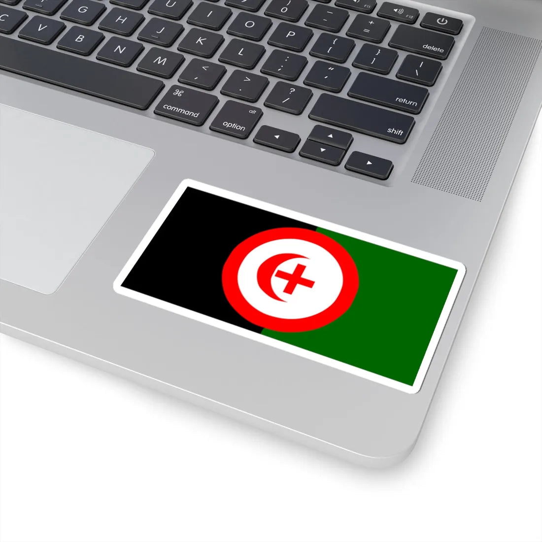 An Arab From Haifa proposed Palestine flag alt 10 (Palestine) STICKER Vinyl Kiss-Cut Decal - The Sticker Space