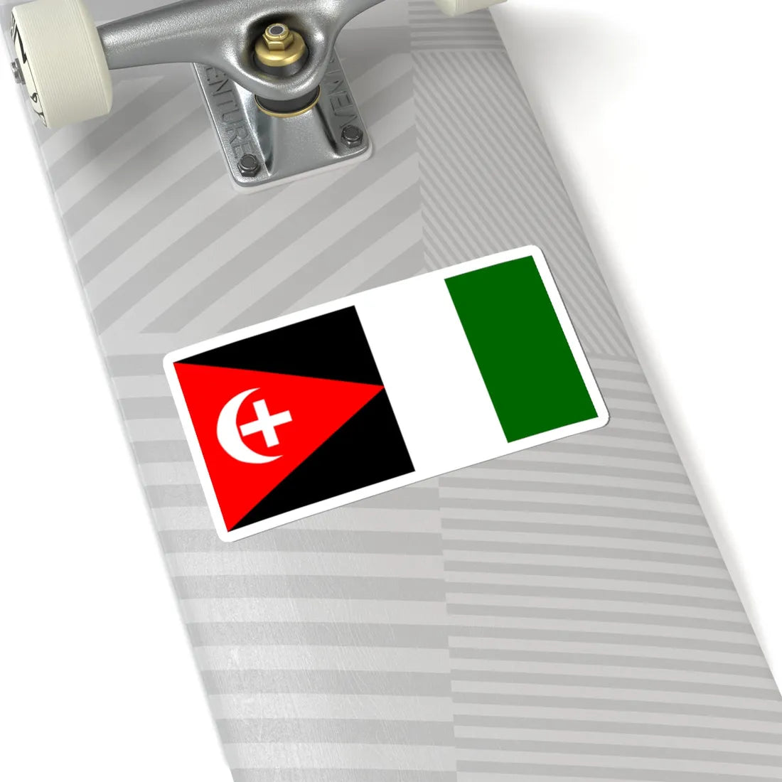 An Arab From Haifa proposed Palestine flag alt 2 (Palestine) STICKER Vinyl Kiss-Cut Decal - The Sticker Space