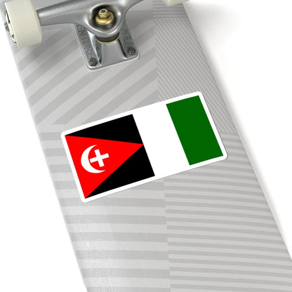 An Arab From Haifa proposed Palestine flag alt 2 (Palestine) STICKER Vinyl Kiss-Cut Decal - The Sticker Space