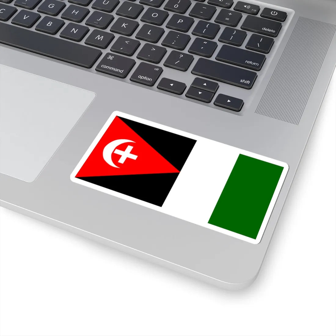 An Arab From Haifa proposed Palestine flag alt 2 (Palestine) STICKER Vinyl Kiss-Cut Decal - The Sticker Space