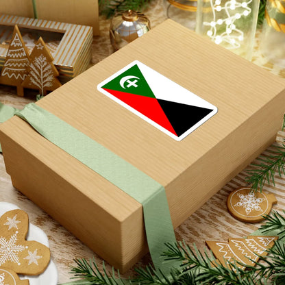 An Arab From Haifa proposed Palestine flag alt 5 (Palestine) STICKER Vinyl Kiss-Cut Decal - The Sticker Space