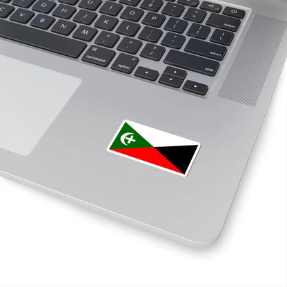 An Arab From Haifa proposed Palestine flag alt 5 (Palestine) STICKER Vinyl Kiss-Cut Decal - The Sticker Space