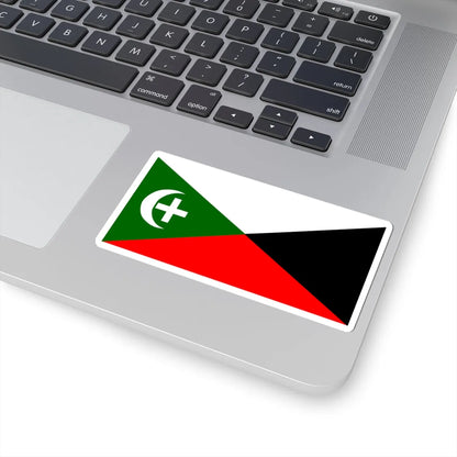 An Arab From Haifa proposed Palestine flag alt 5 (Palestine) STICKER Vinyl Kiss-Cut Decal - The Sticker Space