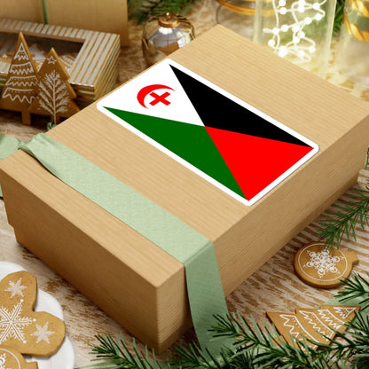 An Arab From Haifa proposed Palestine flag alt 6 (Palestine) STICKER Vinyl Kiss-Cut Decal - The Sticker Space