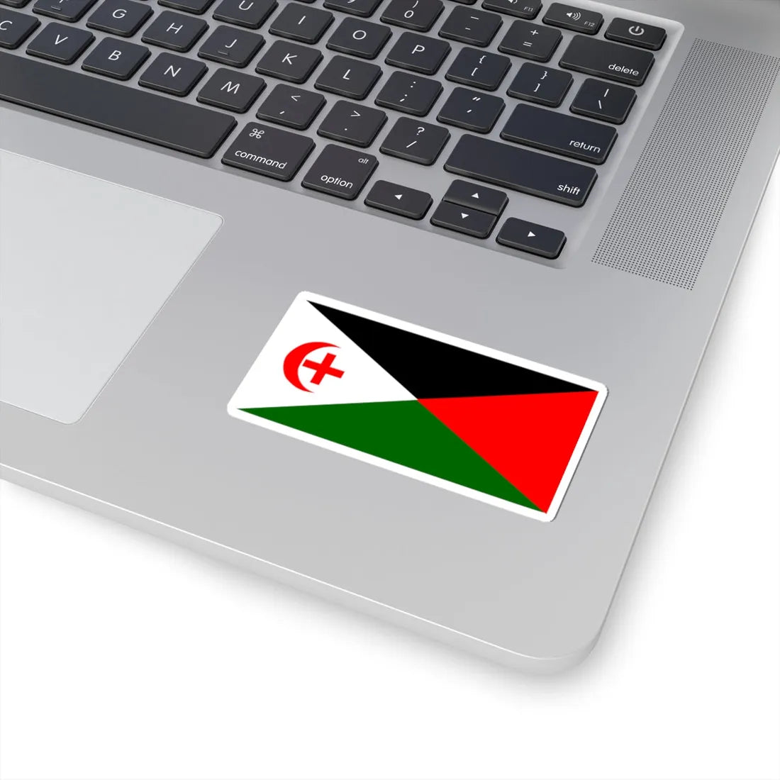 An Arab From Haifa proposed Palestine flag alt 6 (Palestine) STICKER Vinyl Kiss-Cut Decal - The Sticker Space