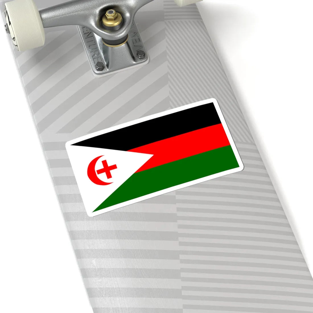 An Arab From Haifa proposed Palestine flag alternative 3 (Palestine) STICKER Vinyl Kiss-Cut Decal - The Sticker Space