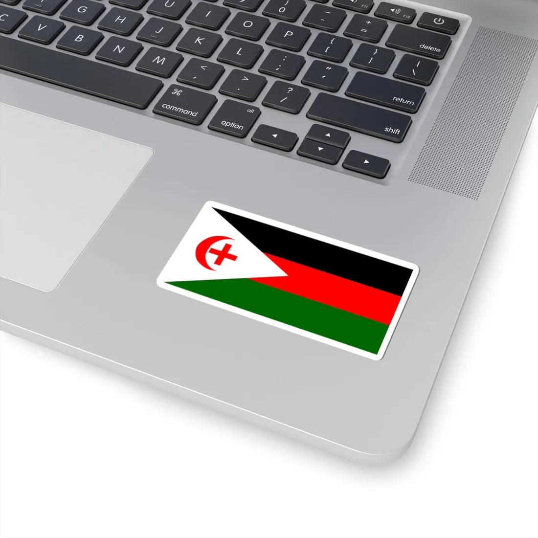 An Arab From Haifa proposed Palestine flag alternative 3 (Palestine) STICKER Vinyl Kiss-Cut Decal - The Sticker Space