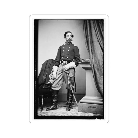 A.N. Duffie (U.S. Civil War) STICKER Vinyl Kiss-Cut Decal 2 Inch White - The Sticker Space