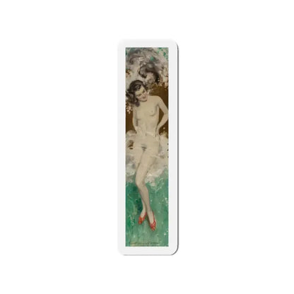 An Elegant Nude, 1934 (Magazine Illustration) Refrigerator Magnet 2 Inch - The Sticker Space