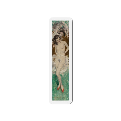 An Elegant Nude, 1934 (Magazine Illustration) Refrigerator Magnet-4" x 4"-The Sticker Space