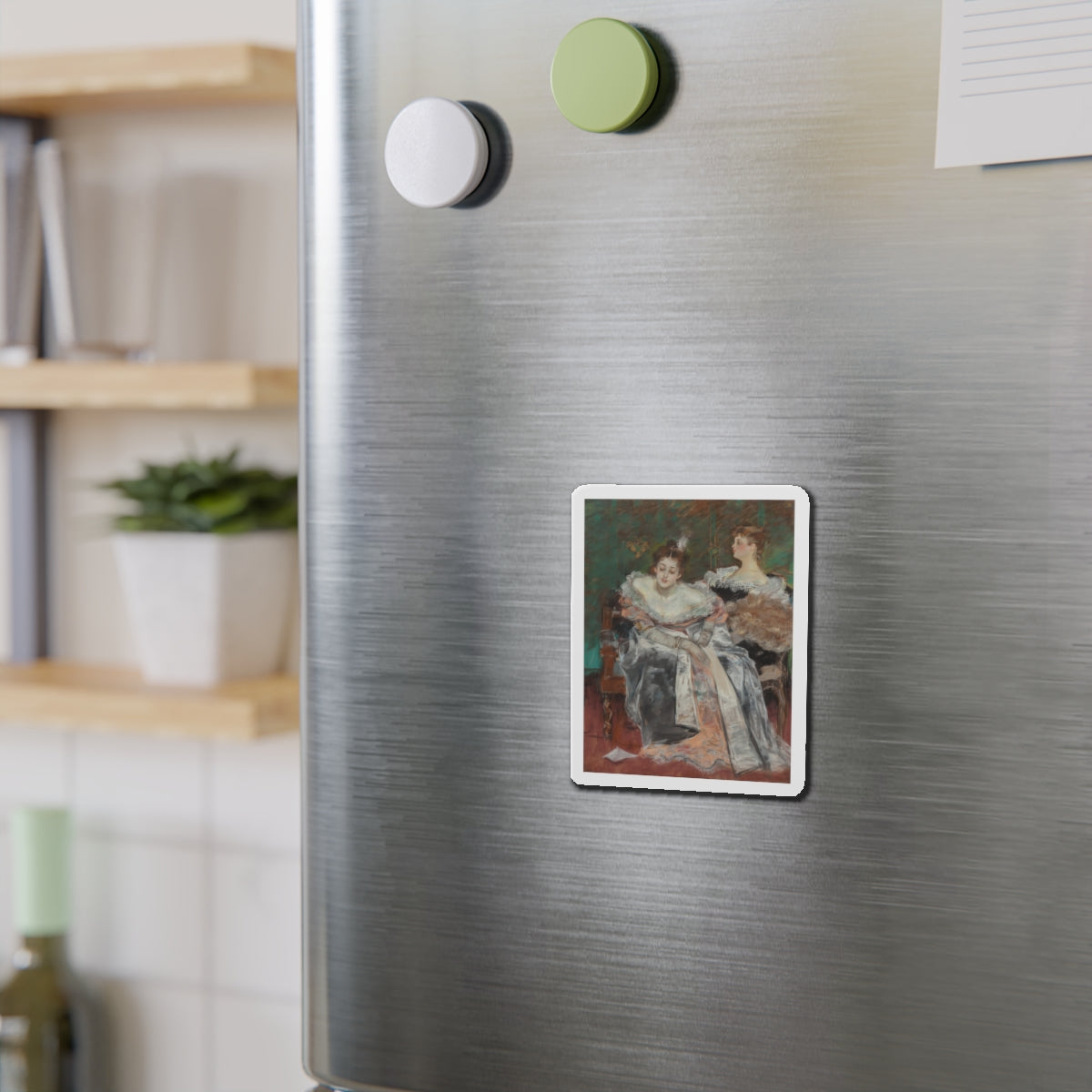 An Indiscretion (Magazine Illustration) Refrigerator Magnet-The Sticker Space