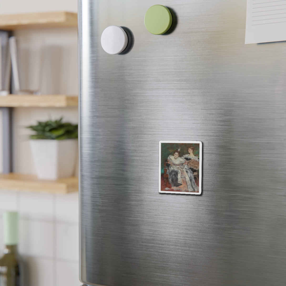 An Indiscretion (Magazine Illustration) Refrigerator Magnet-The Sticker Space