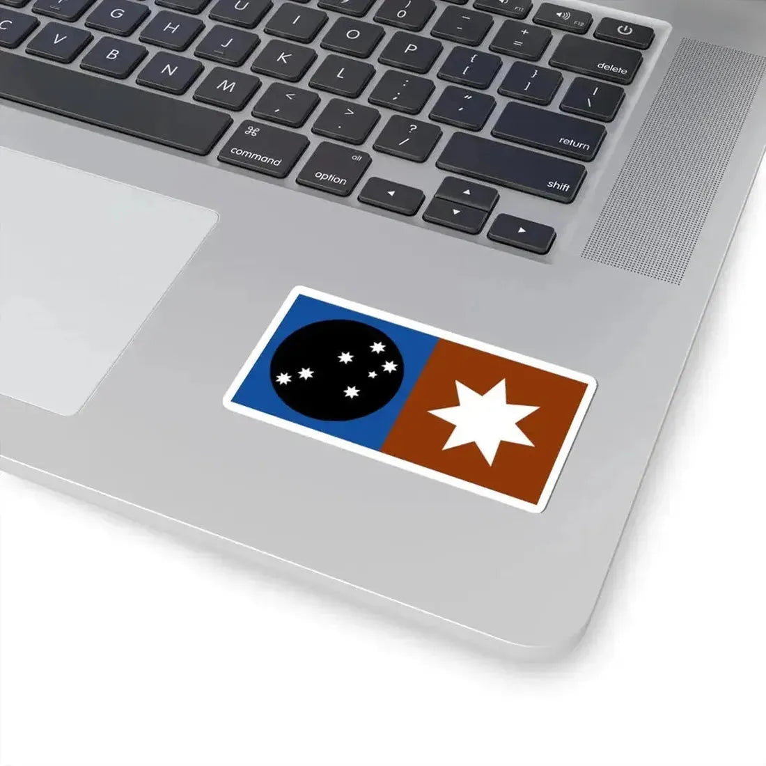 Anangu Traditional Owners Flag (Australia) STICKER Vinyl Kiss-Cut Decal - The Sticker Space