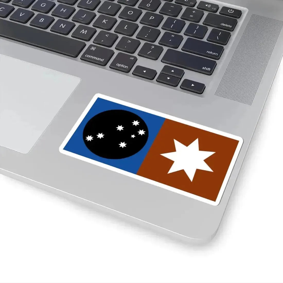 Anangu Traditional Owners Flag (Australia) STICKER Vinyl Kiss-Cut Decal - The Sticker Space
