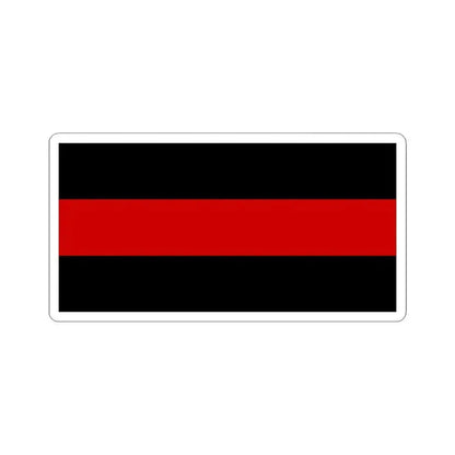 Anarchist Flag of Belarus (Belarus) STICKER Vinyl Kiss-Cut Decal 3 Inch White - The Sticker Space