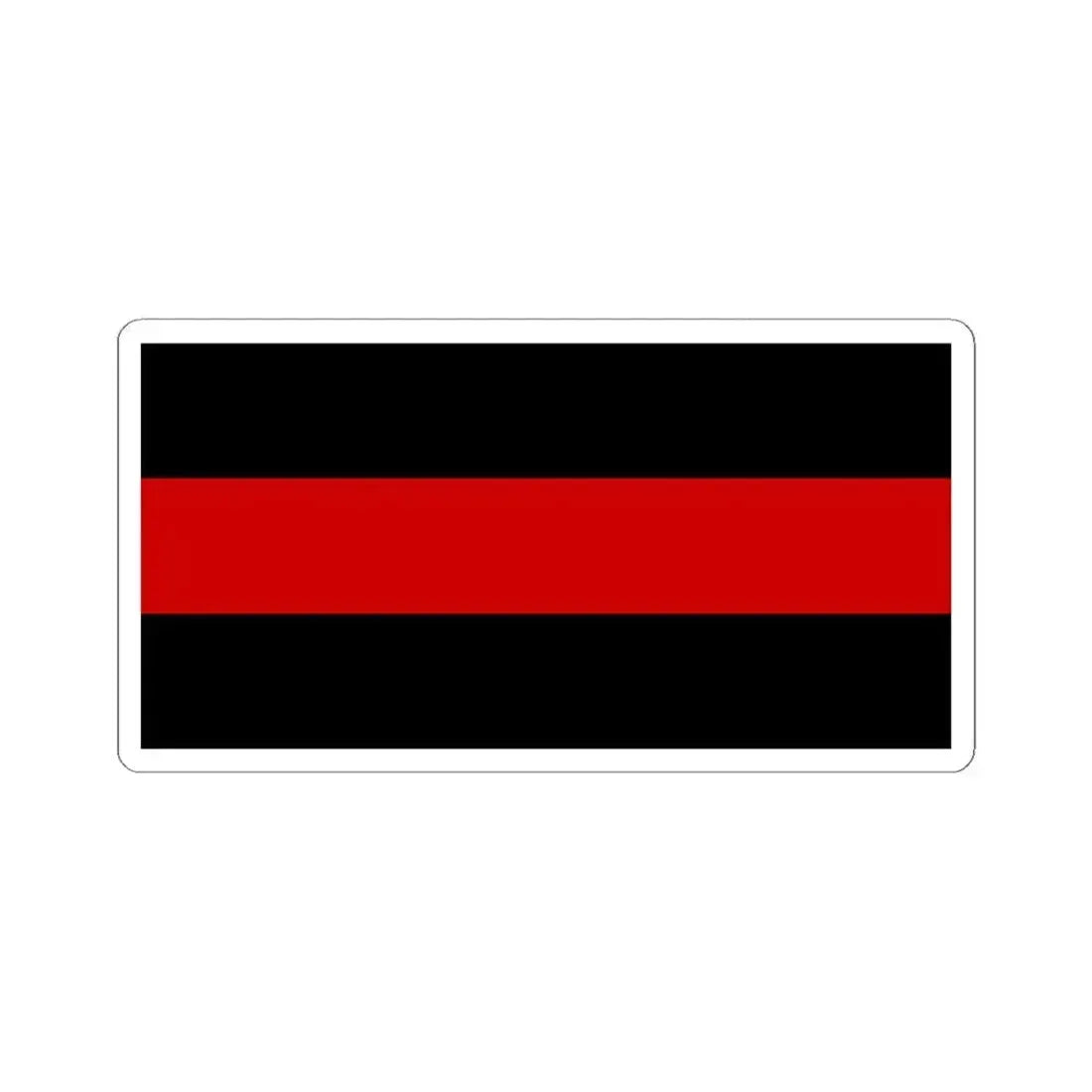 Anarchist Flag of Belarus (Belarus) STICKER Vinyl Kiss-Cut Decal 4 Inch White - The Sticker Space