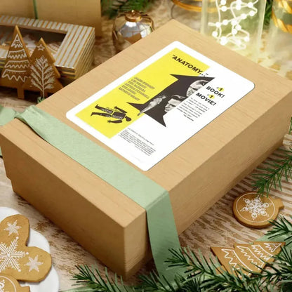 Anatomy of a Murder 1959 Movie Poster - STICKER Vinyl Kiss-Cut Decal - The Sticker Space