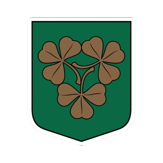 Ances pagasta ģerbonis (Latvia) (Coat of Arms) STICKER Vinyl Kiss-Cut Decal 2 Inch White - The Sticker Space