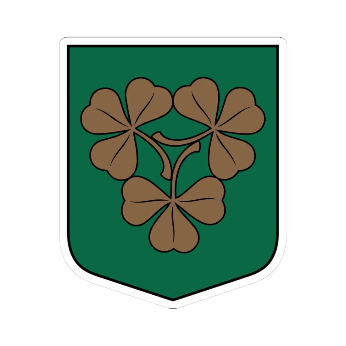 Ances pagasta ģerbonis (Latvia) (Coat of Arms) STICKER Vinyl Kiss-Cut Decal 3 Inch White - The Sticker Space