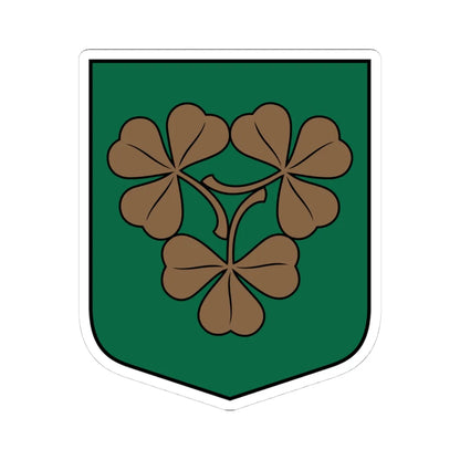 Ances pagasta ģerbonis (Latvia) (Coat of Arms) STICKER Vinyl Kiss-Cut Decal 4 Inch White - The Sticker Space