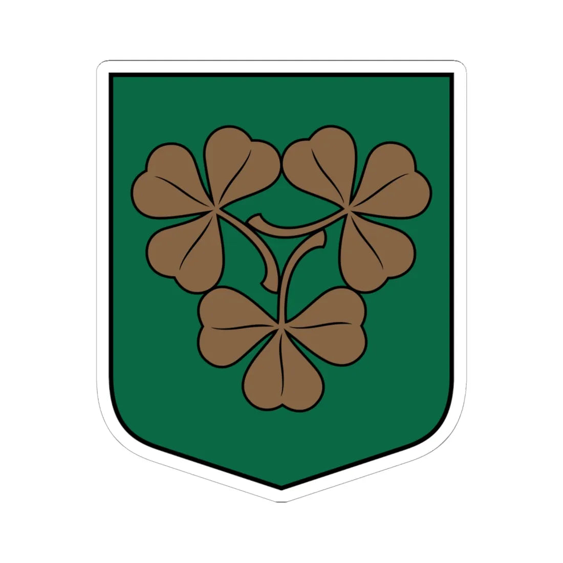 Ances pagasta ģerbonis (Latvia) (Coat of Arms) STICKER Vinyl Kiss-Cut Decal 6 Inch White - The Sticker Space