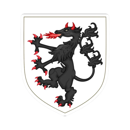 Ancient arms of the Duchy of Styria (Austria) (Coat of Arms) STICKER Vinyl Kiss-Cut Decal 2 Inch White - The Sticker Space