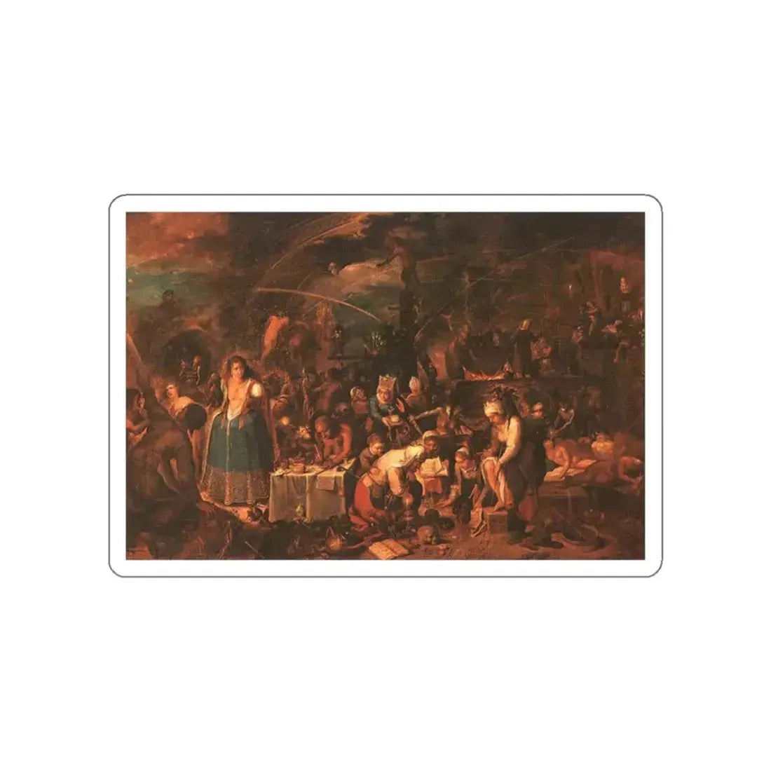 ANCKEN, Frans II - 2 (Artwork) STICKER Vinyl Die-Cut Decal White Die-Cut 2 Inch - The Sticker Space