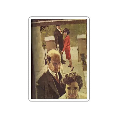 And Caroline, Homes & Gardens, June 1964 (Magazine Illustration) STICKER Vinyl Die-Cut Decal - The Sticker Space