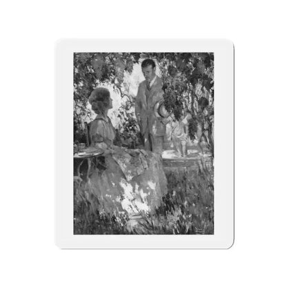 And It Was So by Norval Richardson (1), Good Housekeeping magazine, 1927 (Magazine Illustration) Refrigerator Magnet - The Sticker Space