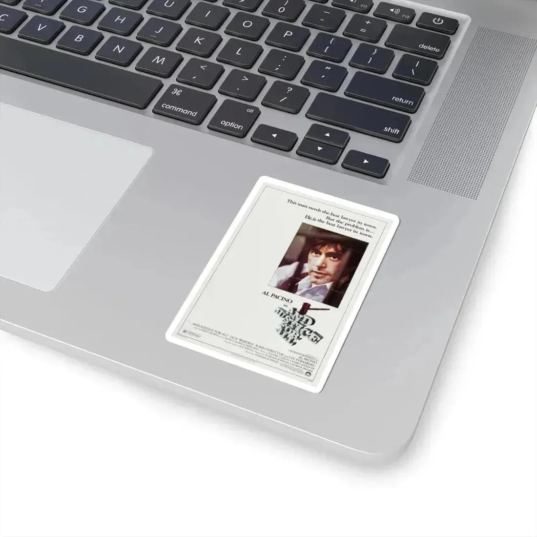 And Justice for All 1979 Movie Poster - STICKER Vinyl Kiss-Cut Decal - The Sticker Space