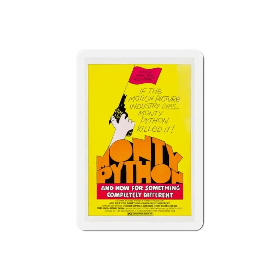 And Now for Something Completely Different 1972 Movie Poster Refrigerator Magnet 2 Inch - The Sticker Space