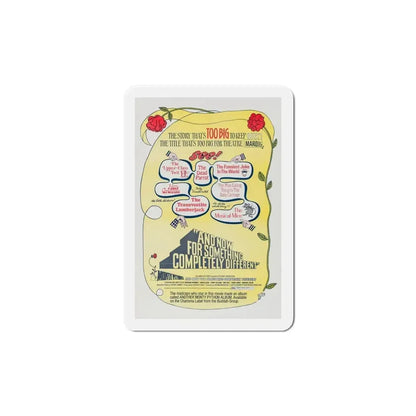 And Now for Something Completely Different v2 1972 Movie Poster Refrigerator Magnet - The Sticker Space