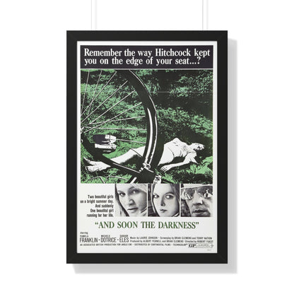 AND SOON THE DARKNESS 1970 - Framed Movie Poster-20" x 30"-The Sticker Space