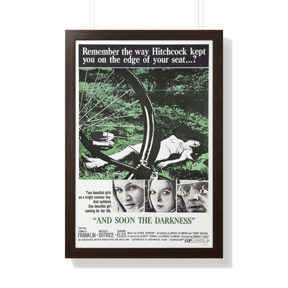 AND SOON THE DARKNESS 1970 - Framed Movie Poster-20" x 30"-The Sticker Space