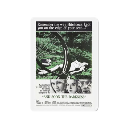 AND SOON THE DARKNESS 1970 Movie Poster - Refrigerator Magnet 2 Inch - The Sticker Space