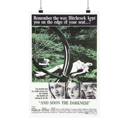 AND SOON THE DARKNESS 1970 - Paper Movie Poster-12″ x 18″-The Sticker Space