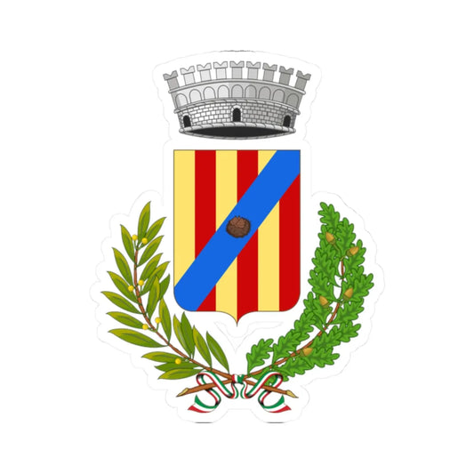 Andalo Valtellino-Stemma (Italy) (Coat of Arms) STICKER Vinyl Kiss-Cut Decal 2 Inch White - The Sticker Space