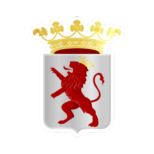 Andenne wapen 1820 (Belgium) (Coat of Arms) STICKER Vinyl Kiss-Cut Decal 2 Inch White - The Sticker Space