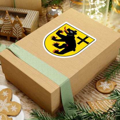 Andermatt-coat of arms (Switzerland) (Coat of Arms) STICKER Vinyl Kiss-Cut Decal - The Sticker Space