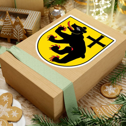 Andermatt-coat of arms (Switzerland) (Coat of Arms) STICKER Vinyl Kiss-Cut Decal - The Sticker Space