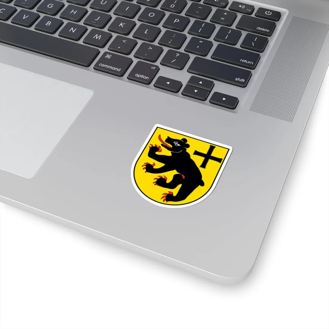 Andermatt-coat of arms (Switzerland) (Coat of Arms) STICKER Vinyl Kiss-Cut Decal - The Sticker Space