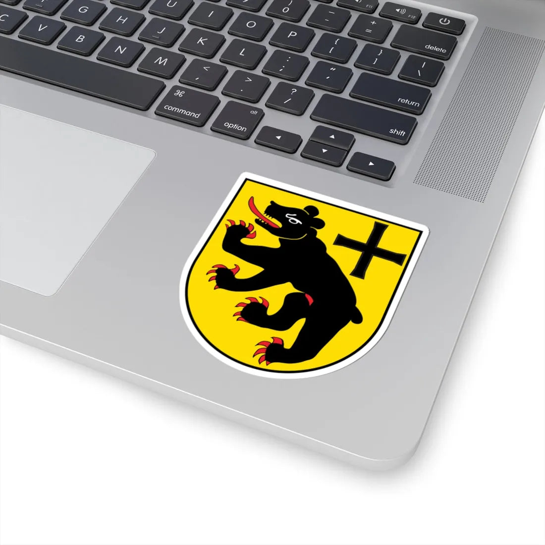 Andermatt-coat of arms (Switzerland) (Coat of Arms) STICKER Vinyl Kiss-Cut Decal - The Sticker Space