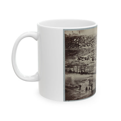 Andersonville Prison, Ga., August 17, 1864. Bird's Eye View (U.S. Civil War) White Coffee Mug