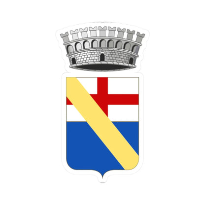 Andora-Stemma 3 (Italy) (Coat of Arms) STICKER Vinyl Kiss-Cut Decal 2 Inch White - The Sticker Space