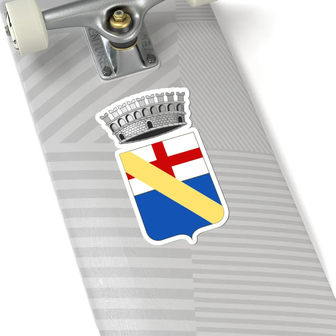 Andora-Stemma 3 (Italy) (Coat of Arms) STICKER Vinyl Kiss-Cut Decal - The Sticker Space