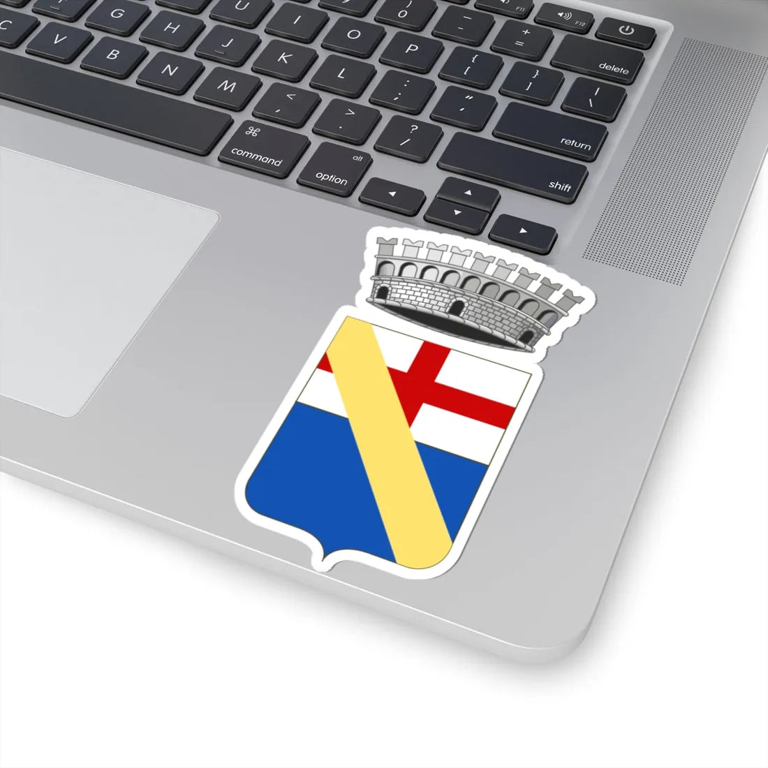 Andora-Stemma 3 (Italy) (Coat of Arms) STICKER Vinyl Kiss-Cut Decal - The Sticker Space