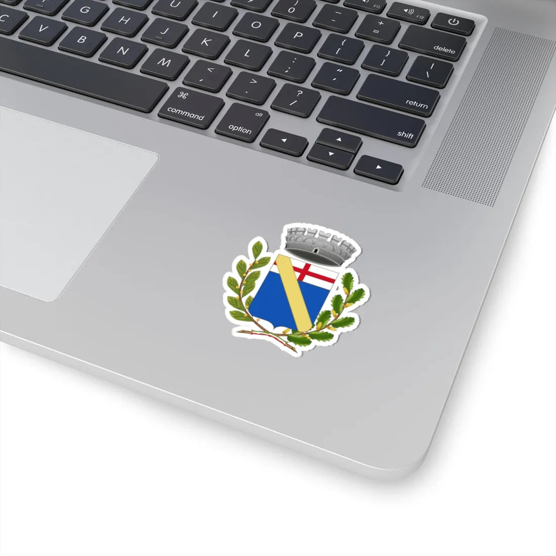 Andora-Stemma Stile Waterbottle (Italy) (Coat of Arms) STICKER Vinyl Kiss-Cut Decal - The Sticker Space
