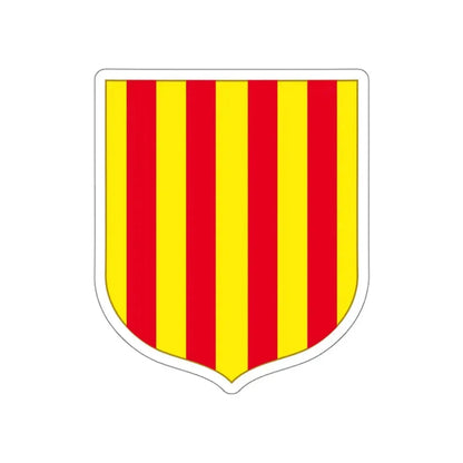 Andorra - Aragón Coat of Arms STICKER Vinyl Die-Cut Decal 5 Inch - The Sticker Space