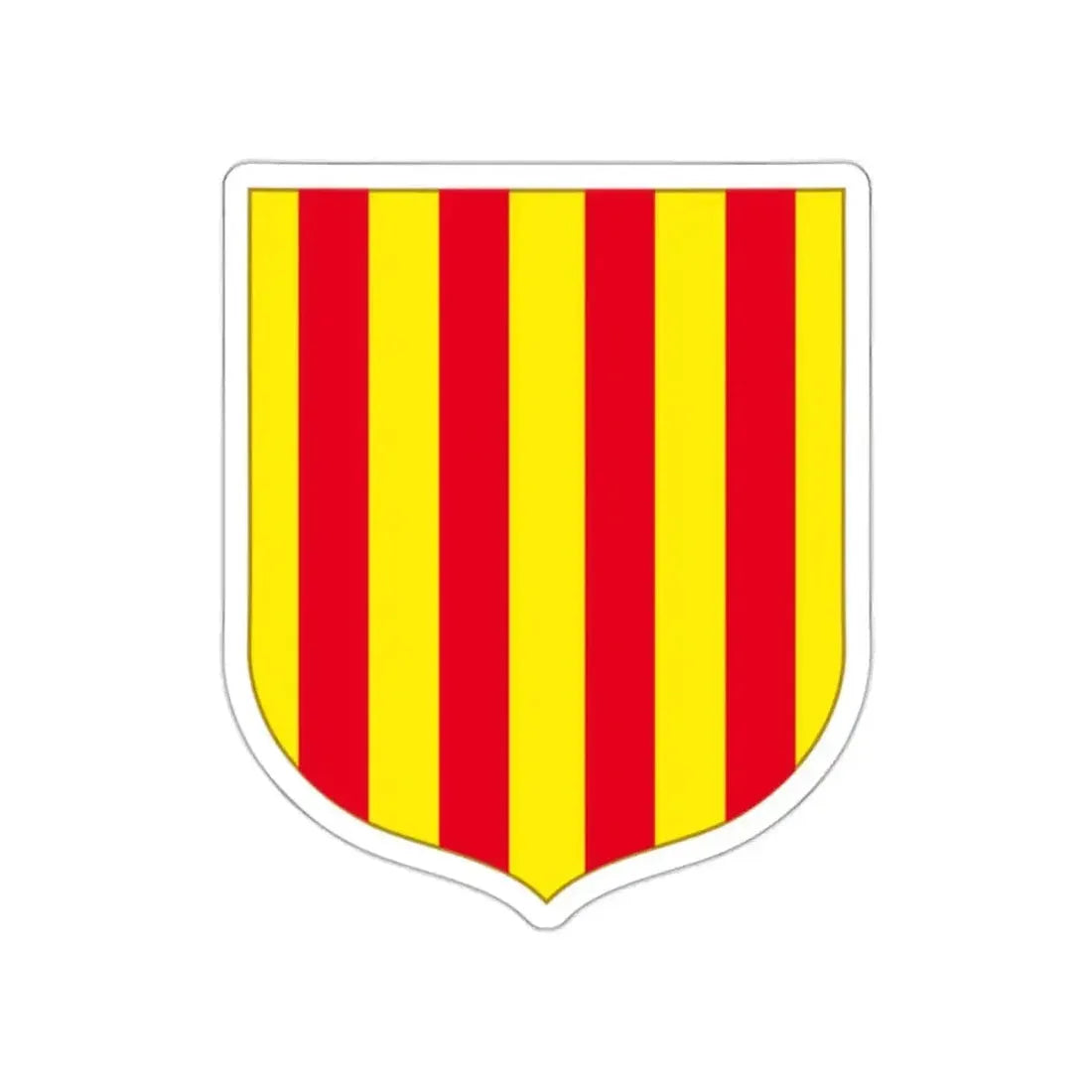 Andorra - Aragón Coat of Arms STICKER Vinyl Die-Cut Decal - The Sticker Space