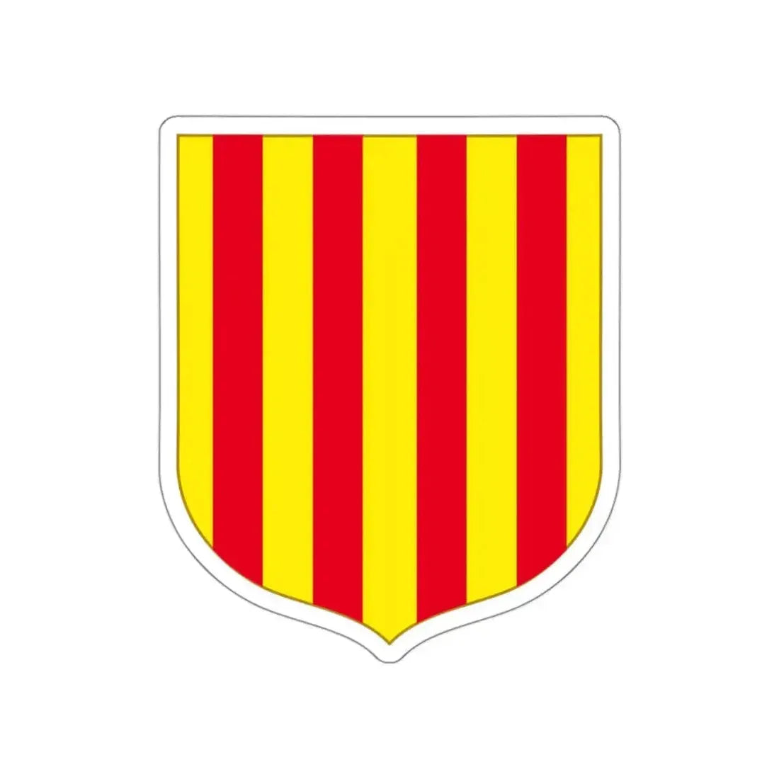 Andorra - Aragón Coat of Arms STICKER Vinyl Die-Cut Decal - The Sticker Space
